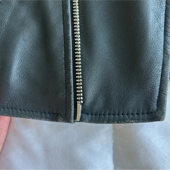 Maje leather jacket - Picture 4 of 6